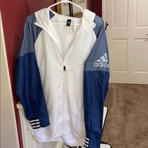 Adidas Athletic Windbreaker Jacket